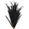 PATIKIL 7pcs Decorazioni Pampas Alte 37.8 pollici Grandi Pampas Nero | Artificiali all'Ingrosso, Erba Finta Soffice Lunga Essiccata, per Decorazioni Boho per Casa, per Vasi, per Matrimoni