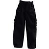 Luwecf Pantaloni per Action Figure in Scala 1/12, Abbigliamento in Miniatura per Bambole da 6 Pollici, Nero