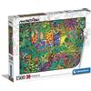 Clementoni Mordillo The Painter-1500 Pezzi-Puzzle Adulti 1500, Made In Italy, Multicolore, 31657