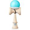 KROM Original PRO Kendama aus Holz für Anfänger und Fortgeschrittene - Pop LOL Azzurro - Geschicklichkeitsspiel für draußen und drinnen - Holzspielzeug mit Schnur und Ball