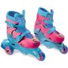 Mondo Toys - FROZEN DISNEY 3IN LINE SKATES Pattini in linea doppia funzione regolabili da 29 al 32 per bambini