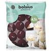 Bolsius Candele galleggianti, colore rosso bordeaux, 20 pezzi, diametro 45 mm, lunghezza durata 4,5 ore, cera raffinata, senza olio di palma, candele decorative per la casa