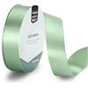 Vaessen Creative Nastro di Raso Verde Salvia - Nastro Colorati 20 m x 25 mm per il Fai-da-te - Decorazioni Matrimonio - per Regali e Segnalibri