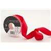 Berisfords 3501 Nastro Double-Face in Raso 20 m x 25 mm, Rosso