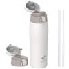 AORIN Borraccia Termica, Borraccia in Acciaio Inox 18/8, 750ml Borraccia Bambini, Bottiglia Termica Senza BPA e Perdite, Thermos per Sport, Outdoor e Pendolarismo con 2 Coperchi