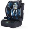 Tataway Dc Comics Batman i-Size, Seggiolino auto bambini 15-36 kg (3,5-12 anni), 100-150 cm, Gruppo 2/3, si installa con cintura a 3 punti, blu e nero
