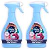 AMBI-PUR Ambi Pur Profumatore Tessuti Spray, 385ml, Fioritura di Portofino, 2 Pezzi | Combatte Odori Ostinati nelle Stoffe, Lascia Una Fresca Fragragranza, Elimina il Cattivo Odore, Dona Freschezza alla Stoffa