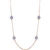 Generic Collana con ciondolo malocchio di personalità Collana in argento sterling 925 con catena lunga in Collane turche Gioielli da donna con fortuna