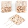 KEILEOHO 1000 bastoncini di cera per sopracciglia in legno, spatole piccole da 88 mm, mini applicatore in legno per sopracciglia