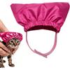 Generisch Cuffia protettiva per orecchie per gatti durante il bagno, impermeabile, riutilizzabile, con cinghie regolabili, cuffia da doccia per cani, per cuccioli, gattini, casa, bagno, salone di toelettatura