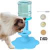 Simoade Distributore D'Acqua Gatti Kit Automatico Regolabile Antiscivolo Per | Gatti Erogatore D'Acqua Adatto A Interno Soggiorno Camera Da Balcone Esterno Campeggio