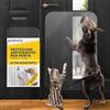 Protecto Proteggi Porta Graffi Cane Gatto 90 x 60 cm - Protezione Antigraffio Gatto Cane Resistente - Installazione Facile - Protezione Muro Trasparente Antigraffio - Mobili, Pareti, Porte, Finestre