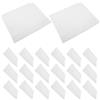 EXCEART 20 Pezzi Rivestimento Cestello Raccoglifrutta Bianco, 25, 50x22, 50