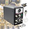 Generic Macchina per incidere pneumatica 1200-6000RPM, lucidatrice per gioielli a doppia testa con pedale e filtro, velocità regolabile, attrezzatura per la lavorazione dei metalli da banco per officina
