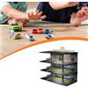 Espositore per Modellini di Auto in Scala 1/64, Organizzatore per Garage,