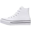 Converse A02486C Chuck Taylor all Star Eva Lift Platform Leather Uomo, White/Natural Ivory/Black EU 37.5