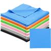 PATIKIL 12 Pezzi Panno In Microfibra 12x12 Panno Per Schermi 6 Colori | Per Pulire Occhiali Morbido, Lenti Fotocamera Occhiali Schermi, Per Pulire Occhiali