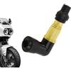Generico Right Angle Flashing Ignition - Plug Cap Supplies Flash Ignition Plug Boot | Ignition Cap Cover Ignition Boot Replacement for Motorcycle Motocross Dirt Bike Pit Bike ATV Off Road Racing Engine