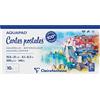 Clairefontaine 975955C, Bloc Aquarelle Cartoncino Postale 300g, 10,5x21cm