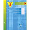 Clairefontaine 11351AMZC - Conf. 2 astuccio 17x22 cm 200 p quad. grandi 90g