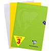 Clairefontaine 293101AMZC - Conf. 3 quaderno p.met A4 21x29,7 cm 48 p 90g