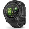 Garmin [renewed Instinct 3, Smartwatch, 45mm, Display AMOLED 1,2", Lunetta in metallo, GPS Multi-band, 10ATM, Torcia LED, 90+ App per lo Sport, Autonomia 18 giorni Black, (Ricondizionato)