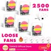 TDANCE 2500 Ventole Base a punta Ventole sciolte 5 Pz/lotto Professionale Gambo medio Sharp Sottile Pro-made Ventole di volume Estensioni delle ciglia