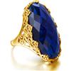 Szjinao Lusso 17*24mm Grande Anello Zaffiro In Oro Per Le Donne Bellissimo Fiore Inciso Gioielli Fatti A Mano Con Pietra di Tendenza Regalo di Vendita