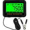 kebidumei Contagiri LCD per moto contaore orologio contatore per ATV motoslitta generatore di barche strumenti accessori per auto moto