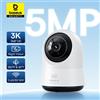 Baseus 5MP 3K WiFi Telecamera IP 2.4G/5G Wireless Protezione di sicurezza interna Pan & Tilt Zoom digitale 8x Mini Cam Telecamere di sorveglianza