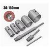 SHENSEN 1 pz Corona per trapano da 30-150 mm per cemento, sega a tazza SDS PLUS con codolo rotondo, utensile per taglio cemento e pietra