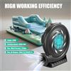 NONE Ventilatore d'aria elettrico commerciale da 250 W/370 W, ventilatore gonfiabile per interni/esterni per castello gonfiabile/scivolo/tenda 2800 giri/min