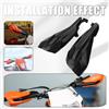 PowerMotor Enduro Protezione per le mani per moto Coperture incrociate Polsini per paramani KTM EXC XC SX SXF XCW Dirt Bike Motocross Tuning Paramani