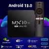 MX10 Smart TV Android Box MX10 F1 Android 13 Allwinner H313 Cortex ™ -A53 Configurazione TV Wi-Fi 2.4G + BT5.0 integrata