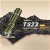 Wurkkos TS23 21700 Torcia tattica ricaricabile EDC 5000LM XHP70.3 HI Torcia LED IPX-8 Impermeabile Due modalità di gruppo Interruttore di coda