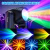 U'King 150W Fascio di luce a testa mobile DMX512 Mini LED Fascio di luce da palco + Spot + 18 prismi rotanti Effetto luce per DJ Disco Matrimonio