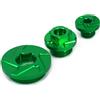 JFGRACING Tappo Olio Motore CNC per Moto da Cross KAWASAKI KX250F KX450F KLX450R KX250, Coperchio Carter Motore Dirt Bike