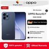 OPPO Versione UE dello smartphone OPPO Reno15 F 5G 8 GB + 256 GB blu, ColorOS 16.0, Snapdragon 6 Gen 1, 6500 mAh, 80 W, 6,57 pollici, 2372 * 1080 pixel, fotocamera OIS da 50 MP, NFC, Wi-Fi 5, Bluetooth
