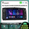 podofo Autoradio Podofo Carplay Android per Toyota Corolla E120 2000-2007/E130 2004-2007/BYD F3 2006-2013 Sistema Intelligente GPS per Auto