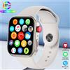 LIGE Nuovo Smartwatch da 2,01 pollici per uomo e donna, monitor della frequenza cardiaca, monitor della salute, chiamata Bluetooth HD, smartwatch sportivo impermeabile per Android iOS