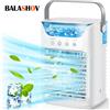 BALASHOV Ventilatore Portatile con Umidificatore e Raffreddamento ad Acqua, Mini Condizionatore da Tavolo per Casa e Camera da Letto, Ventilatore Personale Compatto