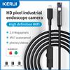 NONE Telecamera Endoscopica Industriale KERUI 2MP con Lente Singola/Doppia, Mini Telecamera d'Ispezione per Tipo C iPhone, Boroscopio Impermeabile per Tubazioni