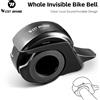 WEST BIKING Campanello Bici Invisibile a Forma di Balena, Suono Chiaro, Estetico, Mini Campanello per Bici, Clacson per Ciclismo, Accessori per Bici da Strada e MTB