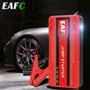 EAFC Avviatore di Emergenza Portatile 600A per Auto, Booster Batteria 12V per Motori Benzina ≤3.0L, con Protezione Anti-Inversione, Doppia USB e LED