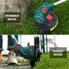 POSENPRO Tagliaerba Elettrico 20V Senza Fili, Decespugliatore con Asta Telescopica, Utensile da Giardino per Potatura e Taglio, Due Metodi di Taglio, Corda in Nylon e Lama, Include 20 Lame in Nylon