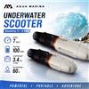 NONE AQUA MARINA BlueDrive X PRO Scooter Subacqueo, Velocità 7 km/h, Autonomia Minima 60m, Impermeabile, Peso Leggero 3.4kg, Propulsore Elettrico Portatile per Immersioni, per Adulti e Bambini, Nuoto,