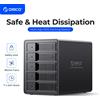 ORICO Serie 95 Multi Bay 3.5 ''SATA a USB3 HDD Docking Station Custodia HDD Custodia HDD in alluminio per Altcoins Mining