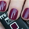 MI-NY Smalto Semipermanente Peel Off viola melanzana - Grape Juice - Gel senza Base e Top Coat, Rimozione con Acqua Calda, Formula Vegan Friendly, Durata Fino 15 Giorni, Manicure Rapida in 5 minuti