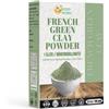 Herbs Botanica Maschera ammorbidente alla montmorillonite all'argilla verde francese in polvere | Disintossica la pelle | Mascarilla De Arcilla Verde Francesa | 150 g
