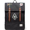 Herschel Unisex Survey Backpack Patches Black Standard - 20L